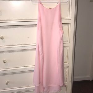 Light pink flowy dress